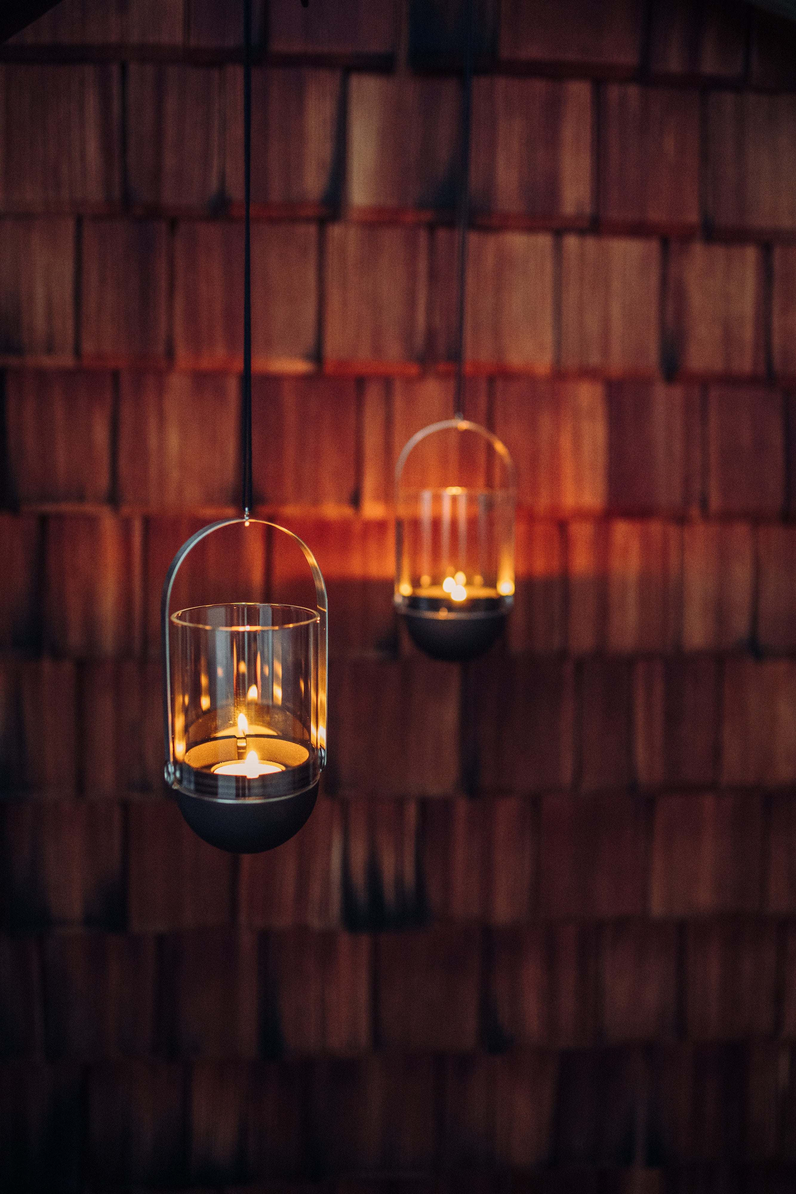 GRAVITY CANDLE Windlicht schwarz