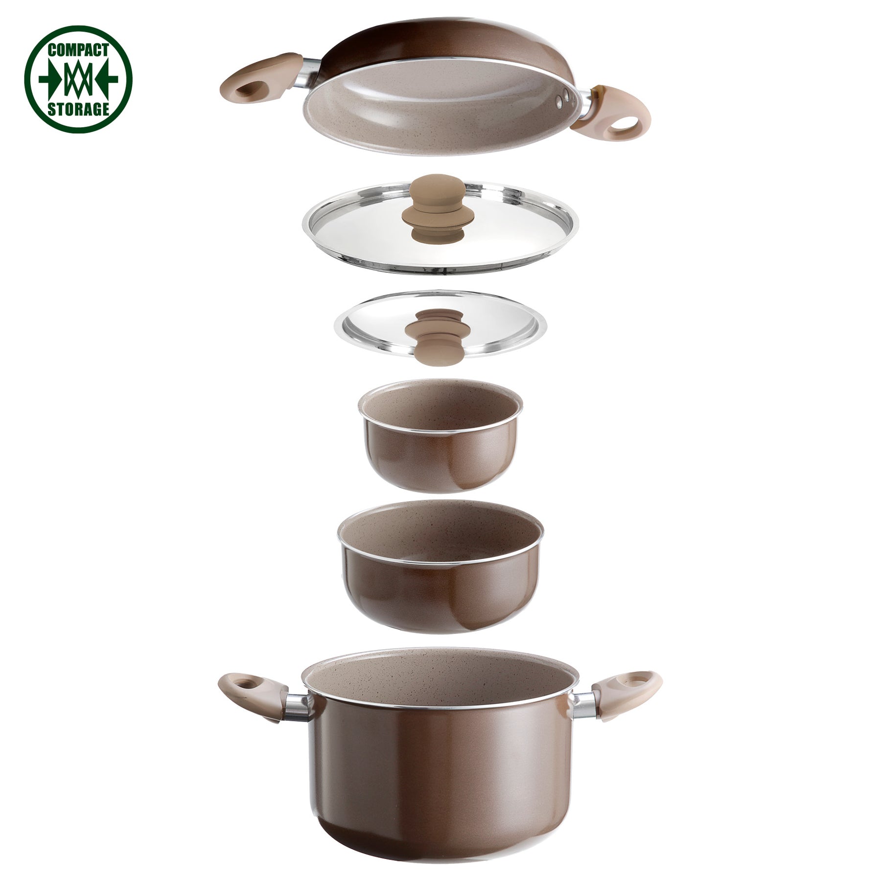 Chocolate 7+1 Ø 20 cm Topfset