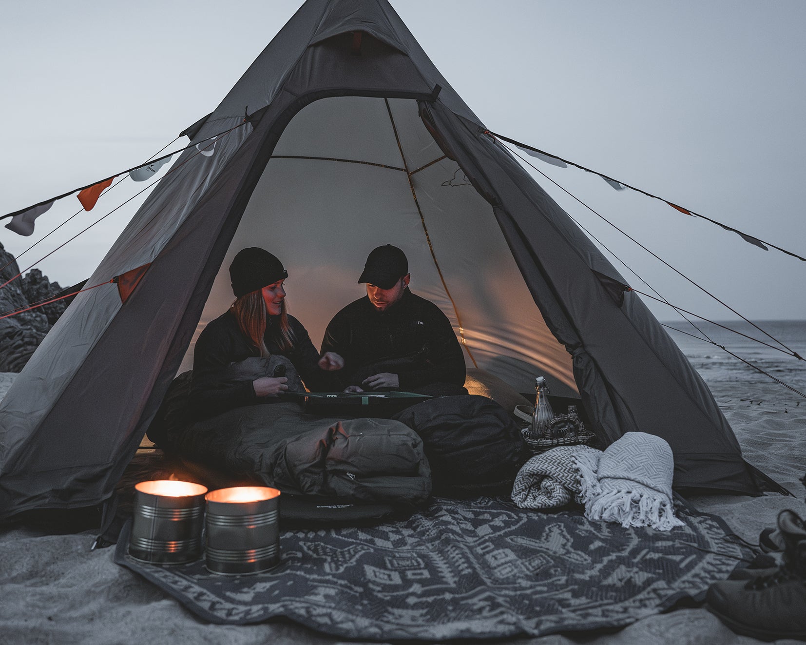 Bilberry Runder Teppich