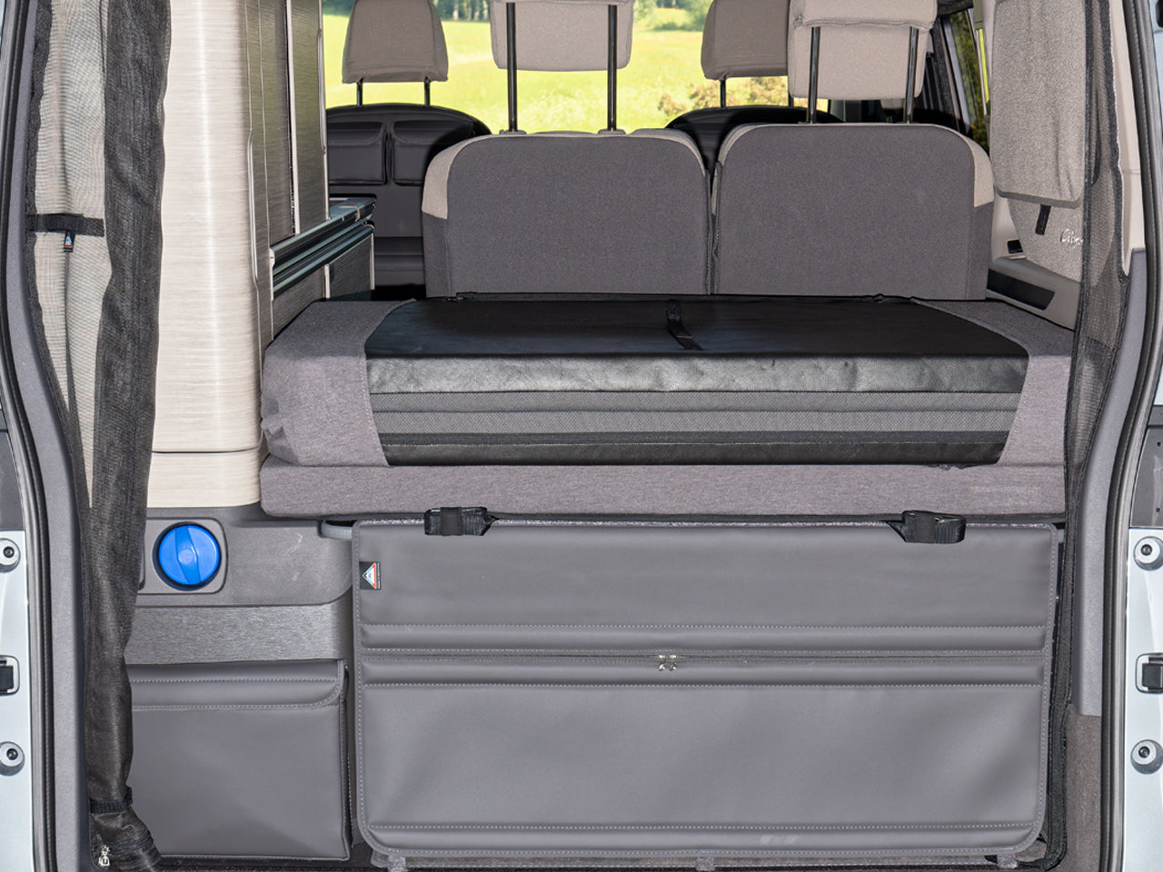 iXTEND ® Spannbettlaken für Original-Faltbett der VW T7 California Ocean / Coast