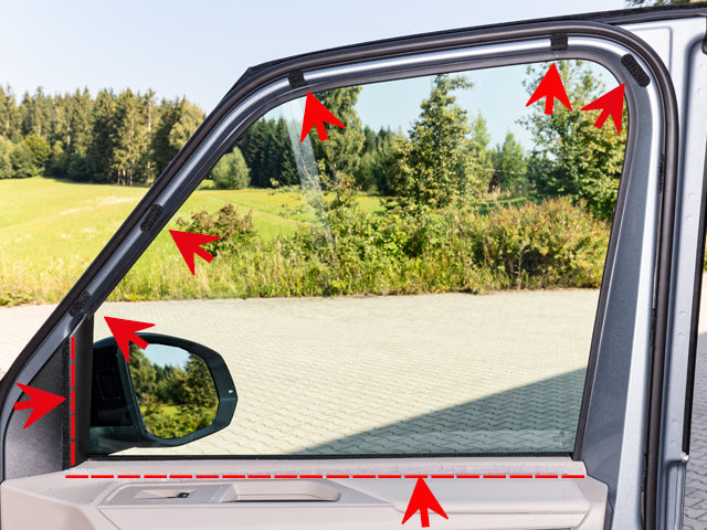 ISOLITE ® Extreme für die Fahrerhausfenster VW T7 California / Multivan