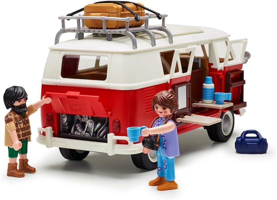 VW Bulli T1 Camper Playmobil Spielzeug Campingbus