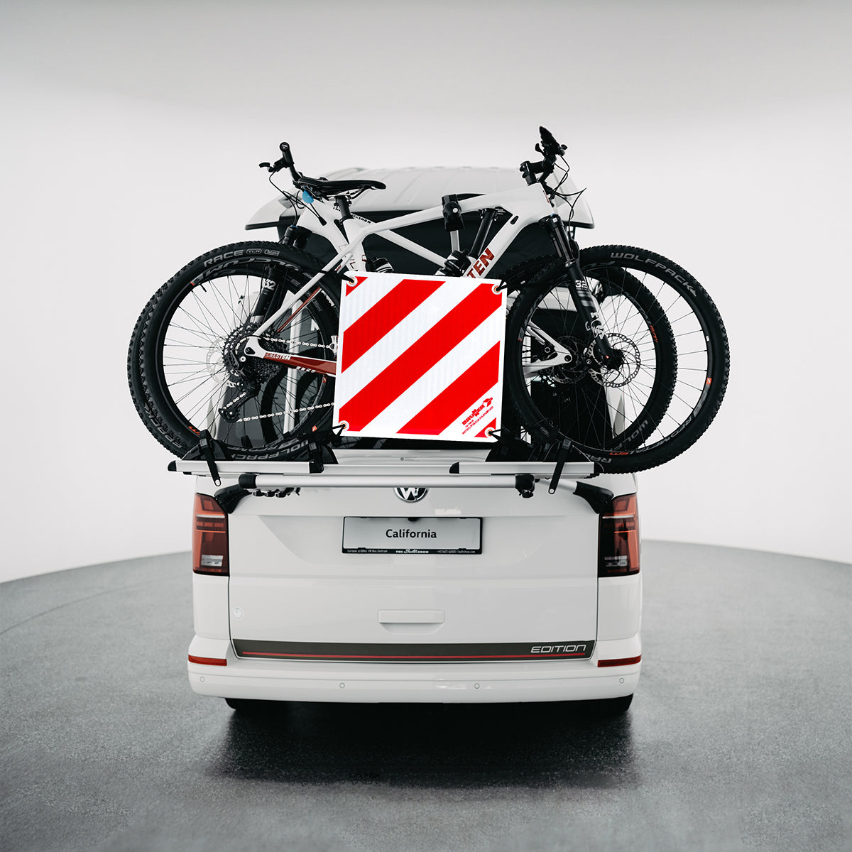 Warnschild Zebra Alu