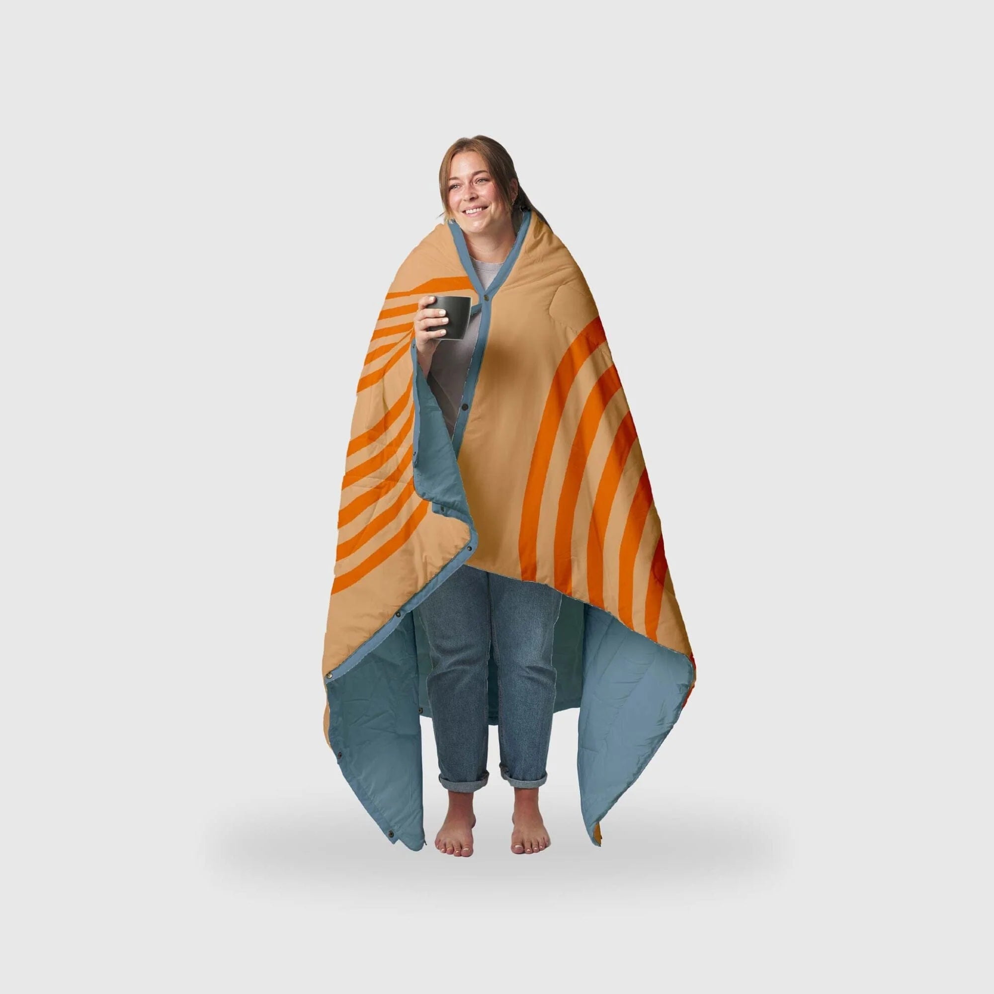 Ripstop Outdoor-Decke: wattiert und recycelt VOITED