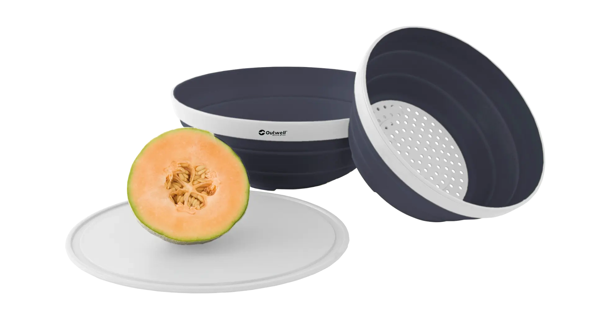 Collaps Schüssel und Sieb Set - Navy Night