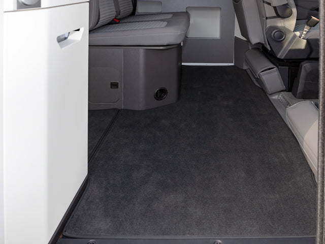 Veloursteppich für Fahrgastraum VW Grand California 600, 2teiliges Set