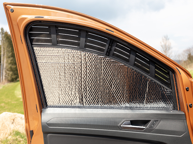 ISOLITE Inside Fahrerhaus-Seitenfenster VW Caddy 5 / Caddy California zur Verwendung mit den VW-Lüftungseinsätzen (VW Art. 2K7 847 749/750) oder/und FLYOUT