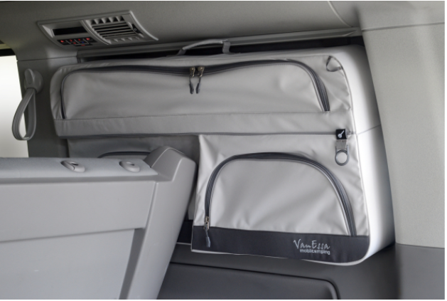 Packtasche "Vaude" Hellgrau (Einzel) Beifahrerseite