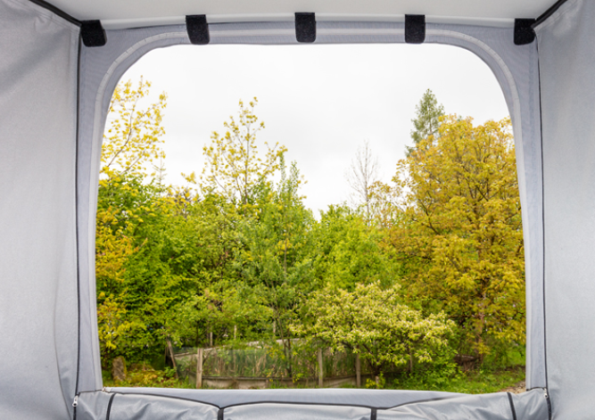 ISO-TOP MK VI VW T6.1 / T6 California mit elektrohydraulischem Aufstelldach und großer Frontöffnung