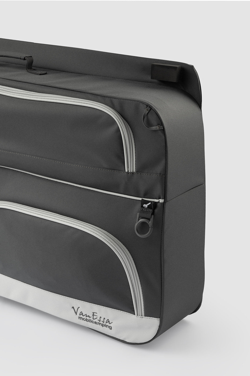 Packtasche "Vaude" Anthrazit (Einzel) Beifahrerseite