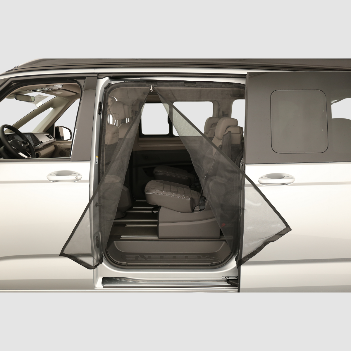 Moskitonetz für die linke Schiebetüre T7 BulliShow