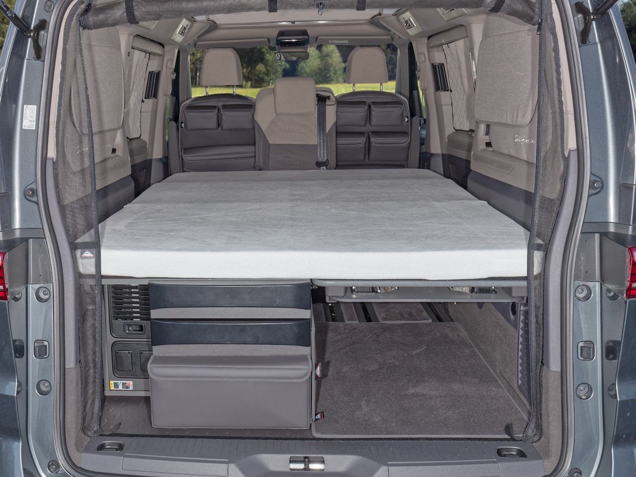 iXTEND ® Spannbettlaken für original Schlafauflage (Faltbett), VW T7 Beach Camper/Tour