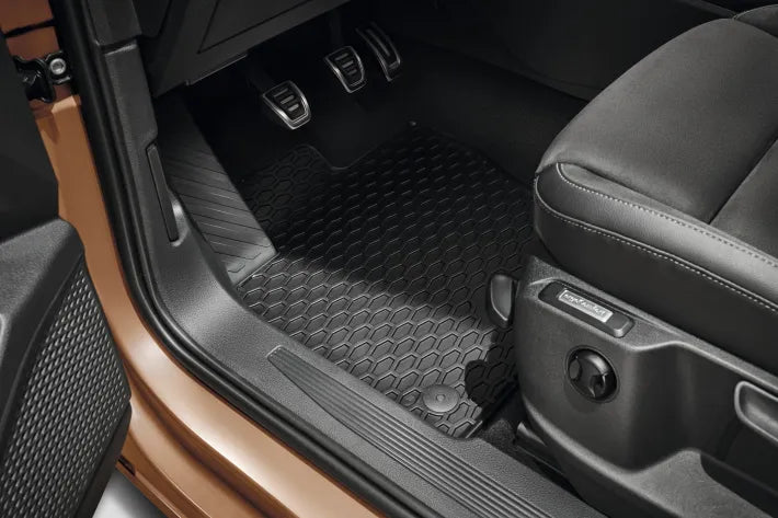 VW Gummifußmatten "Plus" vorn und hinten für Caddy 5