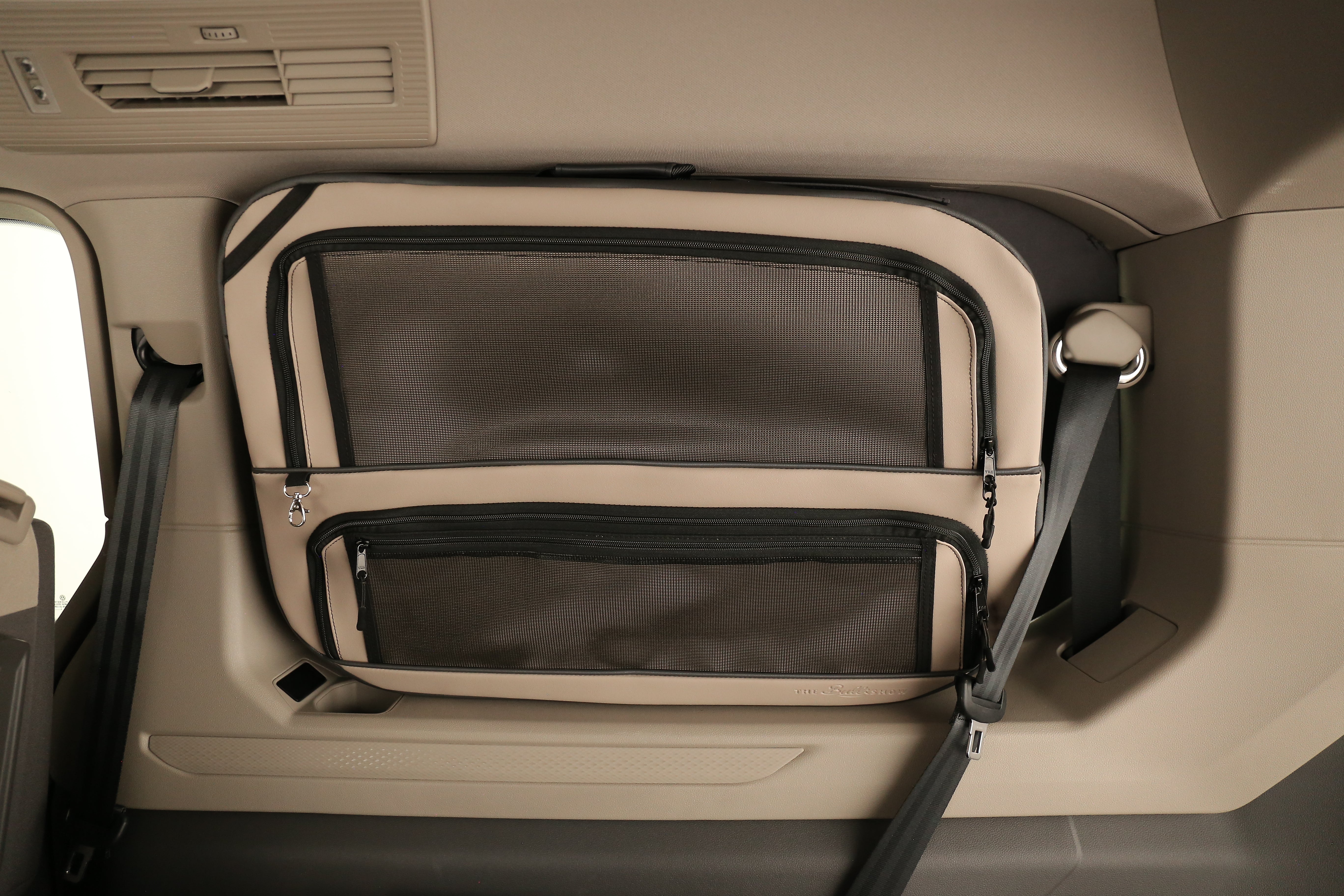 Fenstertaschen T7 Multivan ÜH Hellgrau by TheBullishow