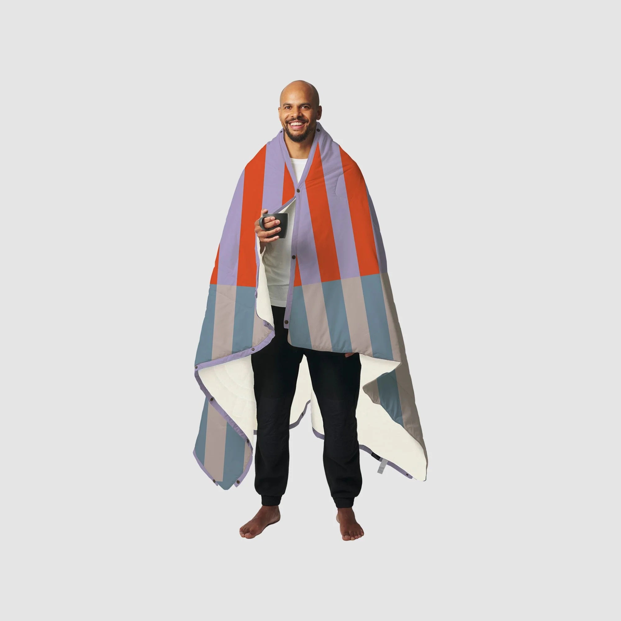 Multifunktionale Outdoor-Fleecedecke & Kissen VOITED