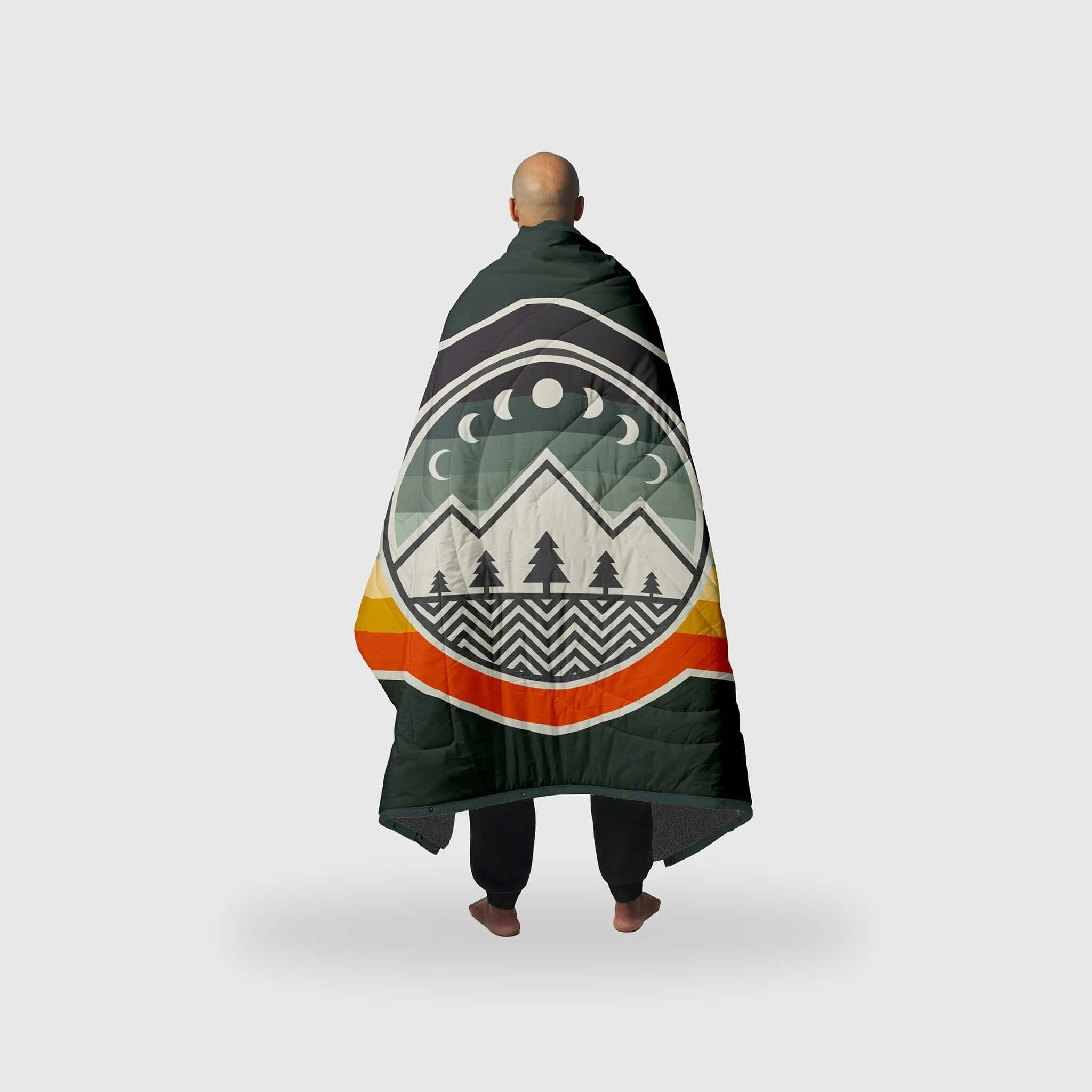 Multifunktionale Outdoor-Fleecedecke & Kissen VOITED