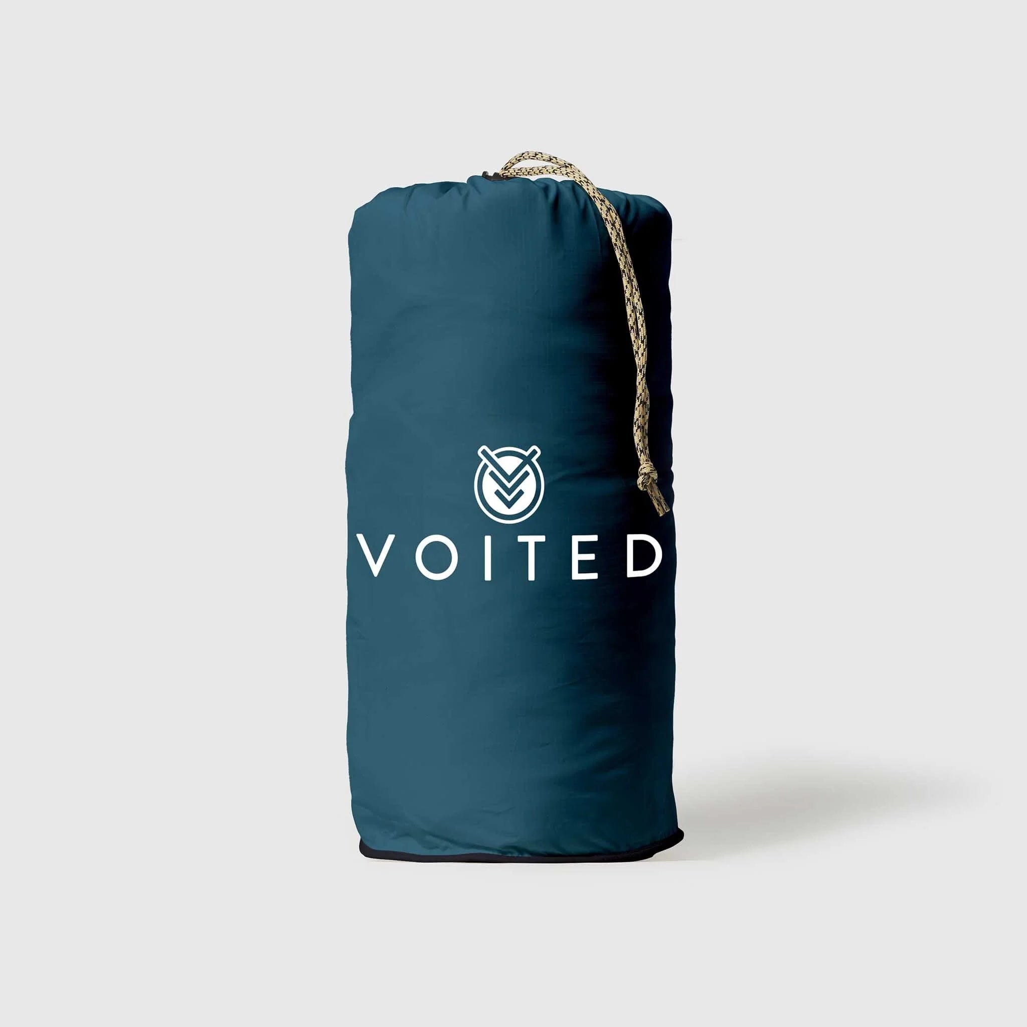 Ripstop Outdoor-Decke: wattiert und recycelt VOITED