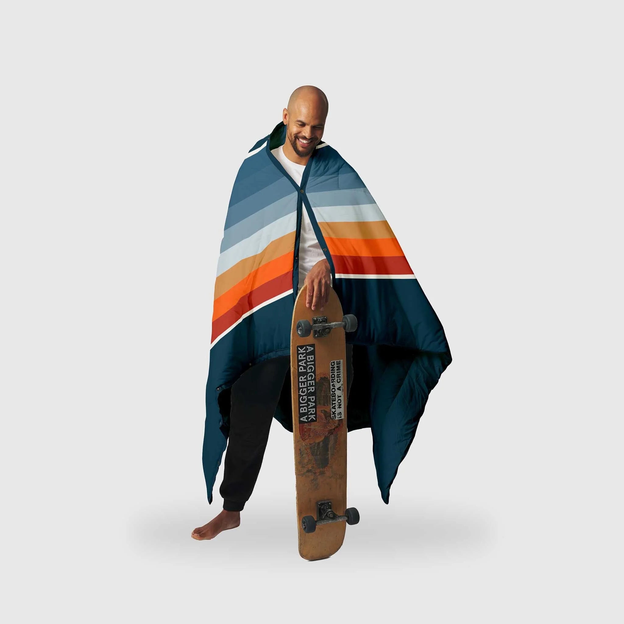 Ripstop Outdoor-Decke: wattiert und recycelt VOITED