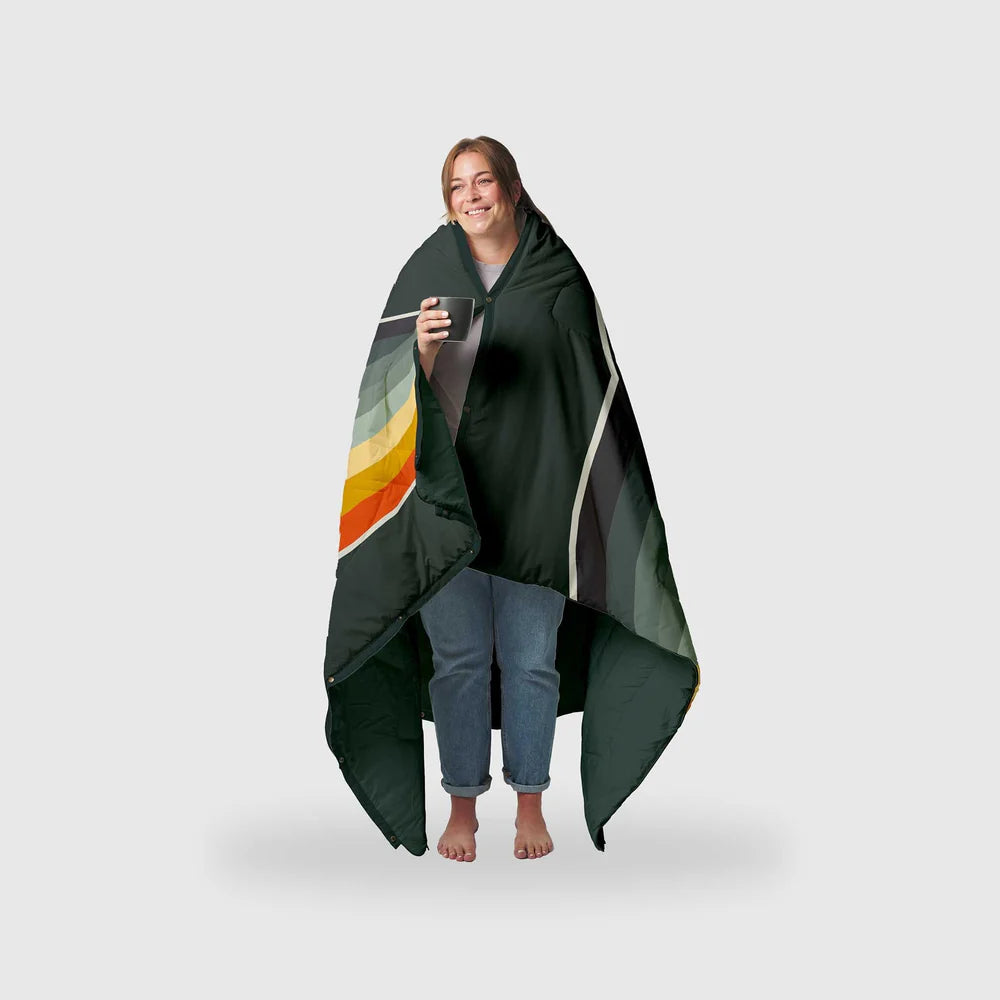 Ripstop Outdoor-Decke: wattiert und recycelt VOITED