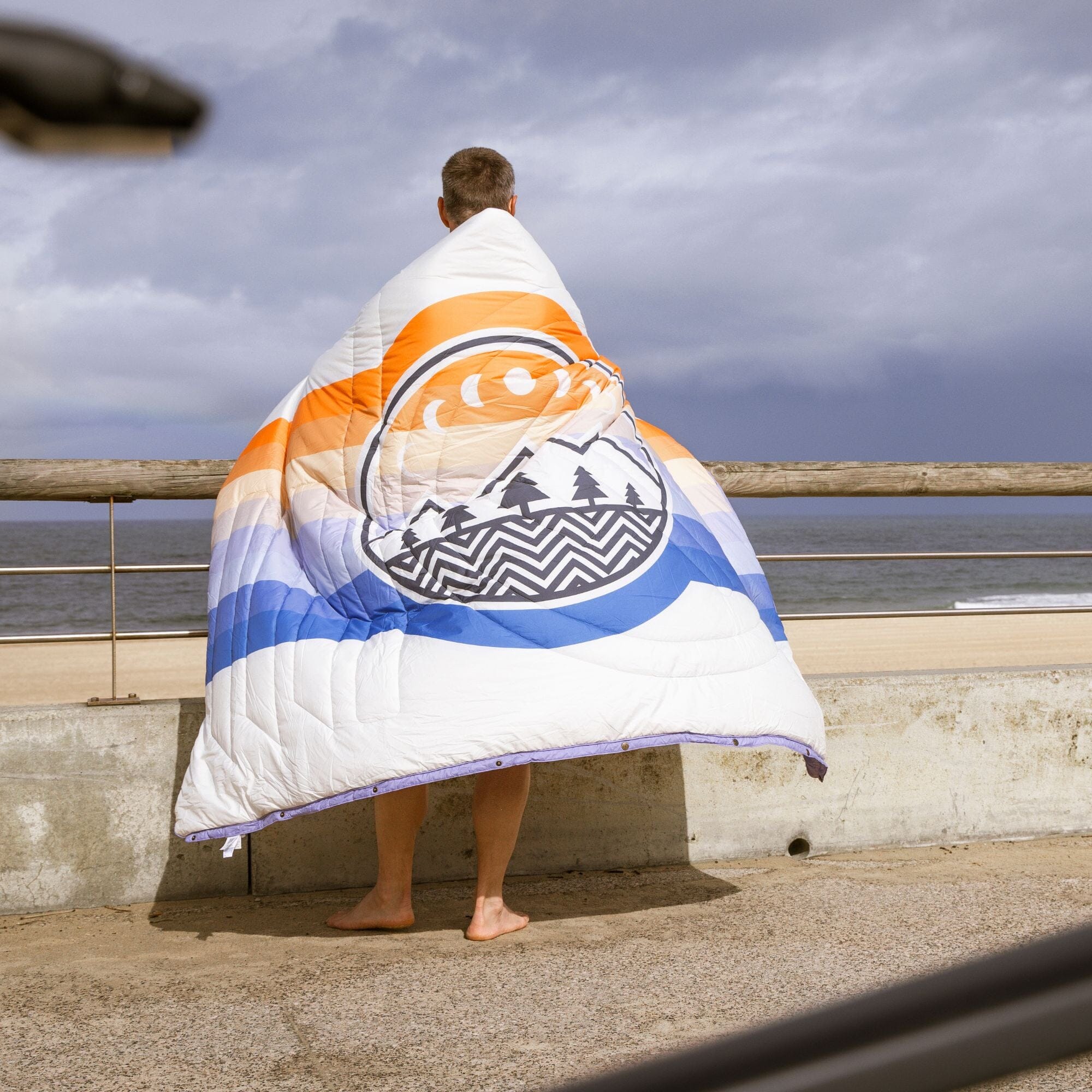 Ripstop Outdoor-Decke: wattiert und recycelt VOITED