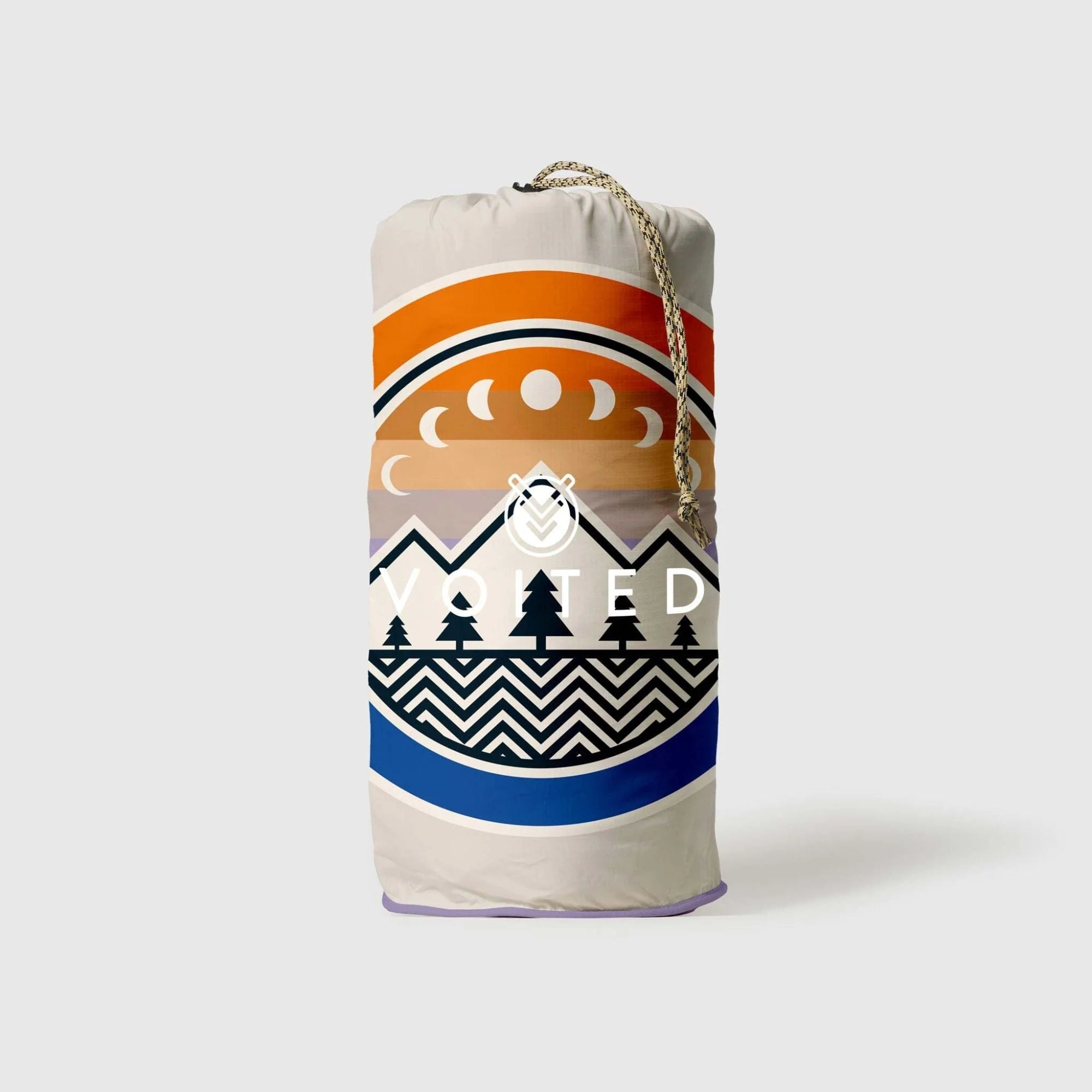 Ripstop Outdoor-Decke: wattiert und recycelt VOITED