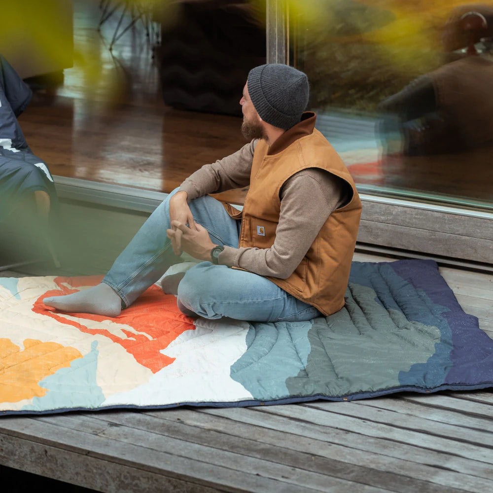 Ripstop Outdoor-Decke: wattiert und recycelt VOITED