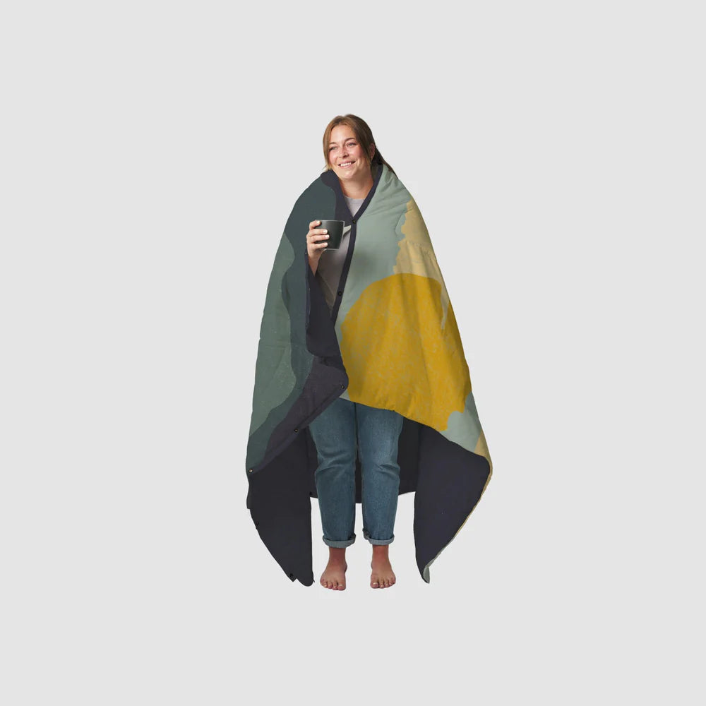 Ripstop Outdoor-Decke: wattiert und recycelt VOITED
