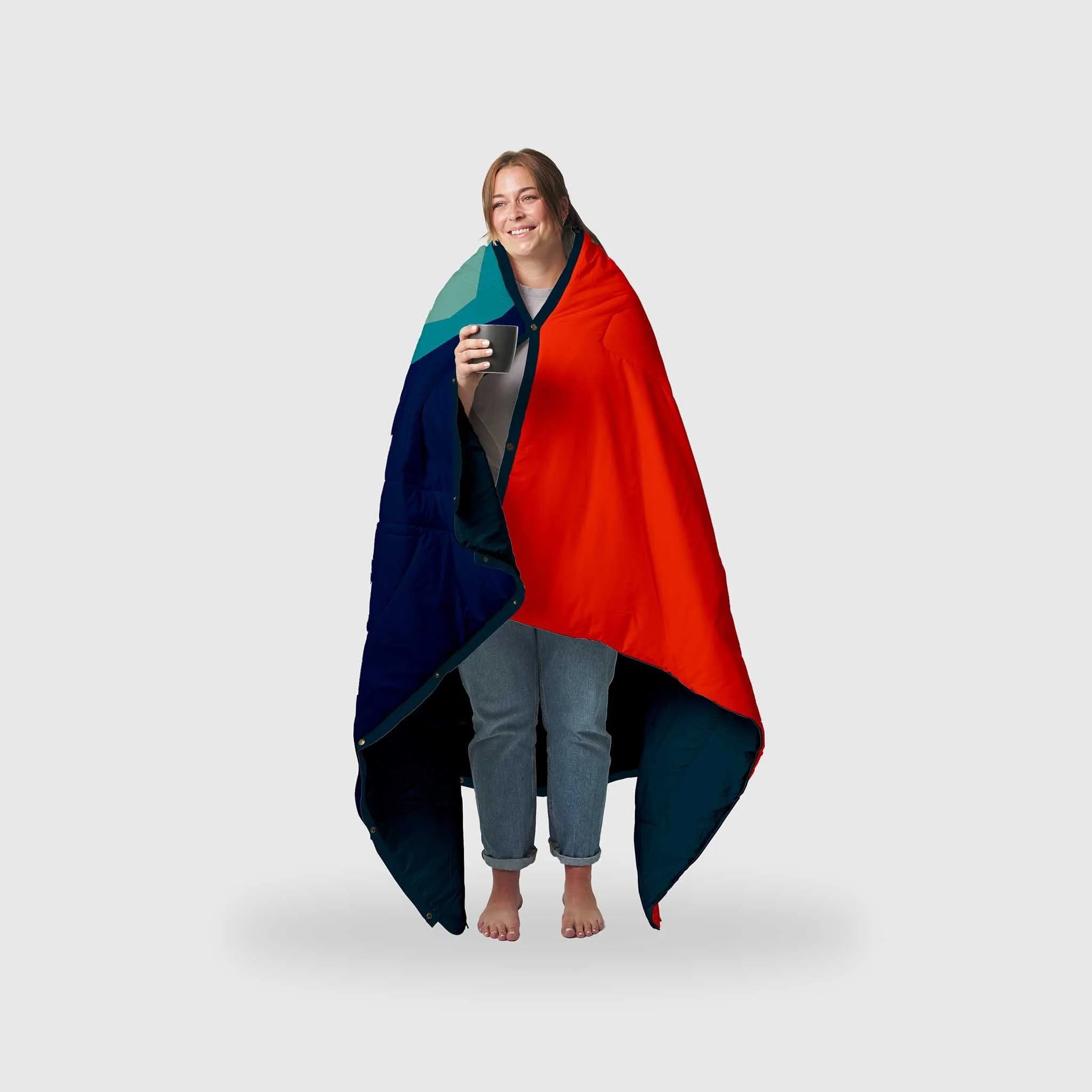 Ripstop Outdoor-Decke: wattiert und recycelt VOITED