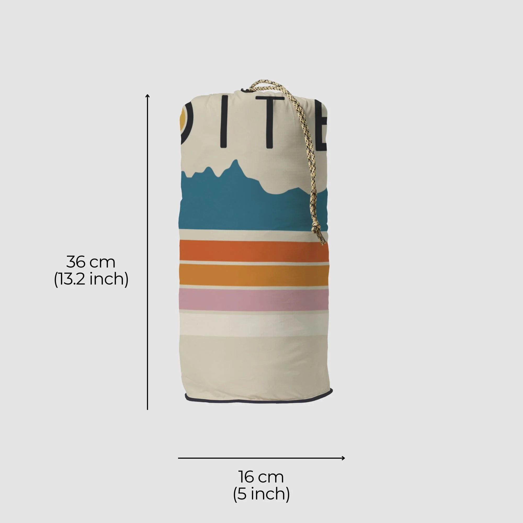 Ripstop Outdoor-Decke: wattiert und recycelt VOITED
