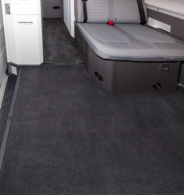 Veloursteppich für Fahrgastraum VW Grand California 600, 2teiliges Set