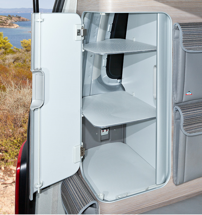 Antirutsch-/Schutzmatten für VW T6.1 California Ocean/Coast