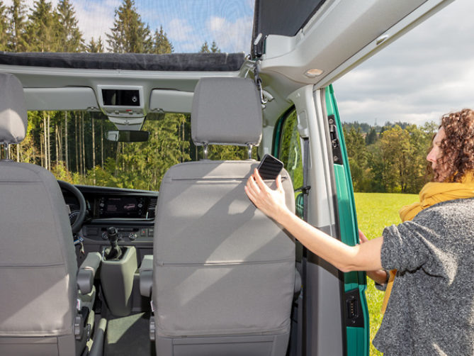 Second Skin Fahrerhaussitze (nur für Sitze OHNE elektrische Einstellung) VW T6.1/T6 California Ocean/Coast