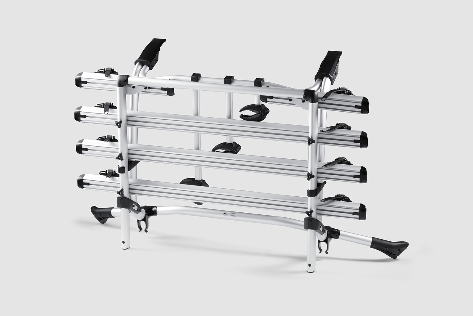Fahrradträger für die Heckklappe silber